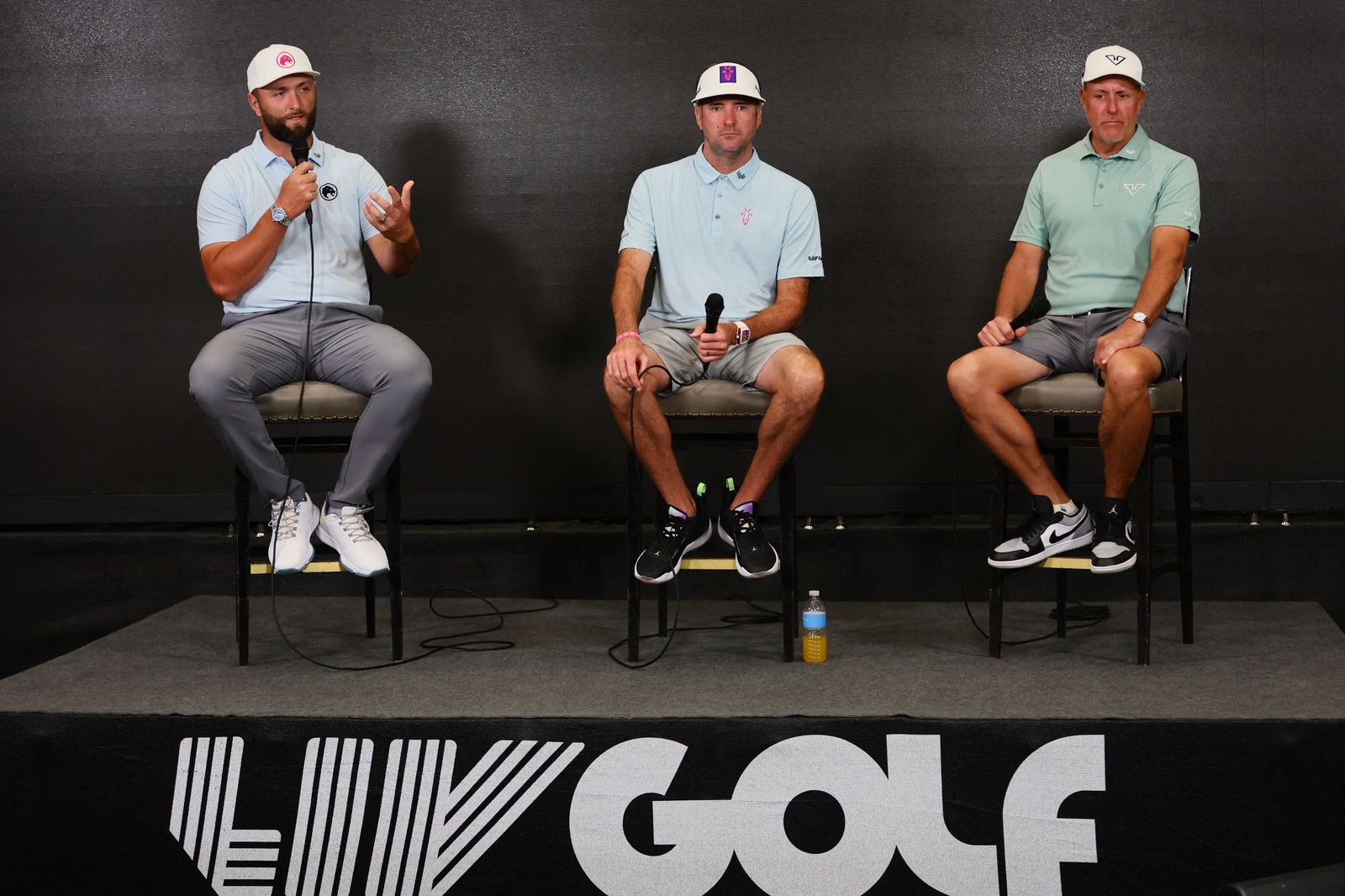 Jon Rahm, Bubba Watson, Phil Mickelson